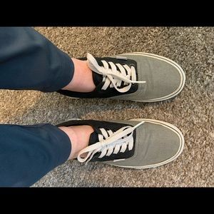 Black & Grey Authentic Vans